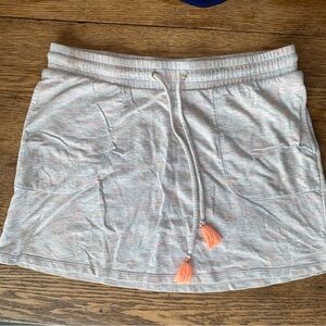 Lilly Pulitzer Gray and Pink Orange Skirt